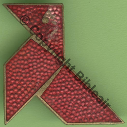 33.1.1  1939.40 32mm BR.11 A0673NH 1eDRILLE GR.I.33  SM Punaise collee Dos lisse Src.Y.GENTY 100Eur 2004 